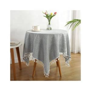 Mantel Desechable de Algodón de Lujo Estilo Chino, Impermeable, Resistente al Aceite, con Bordado de Encaje, Color Personalizado, para Bodas y Fiestas - Product Image 2