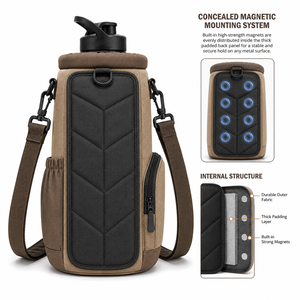 Sac de sport magnétique personnalisé en nylon avec bandoulière réglable, capacité 30-40L, léger, écologique, OEM ODM, vente en gros - Product Image 4