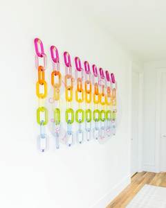 Resin Art Deco Hanging Chain for Home Office Table Styling and Shelf <b>Decoration</b> Birthday Gift Low Cost <b>Decorative</b> Item - Product Image 2