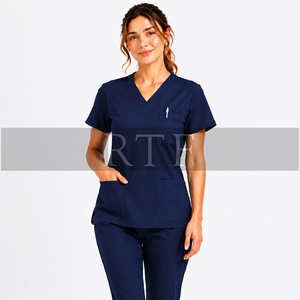 Conjunto de Uniformes Médicos para Enfermeras, en Oferta, de Poliéster Suave, Unisex, para Hospital - Product Image 5