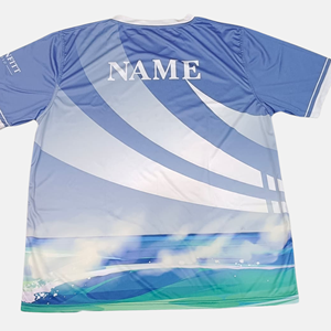 Camiseta Deportiva Personalizada con Cuello en V, Uniforme de Juego de Manga Corta, Camiseta de Club, 100% Poliéster, Ecológica y Transpirable - Product Image 2