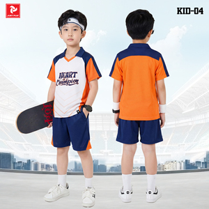 <b>JUST</b> PLAY Kids Sport <b>Fashion</b> Jersey Set Short Sleeve Mesh Breathable Polyester Shorts Boys Girls Children Apparel KID-04 - Product Image 5