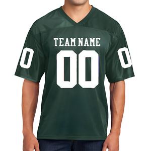 Camiseta de fútbol personalizada, color turquesa, diseño único, manga corta, transpirable, cuello redondo, nombre personalizado, número 100% - Product Image 5