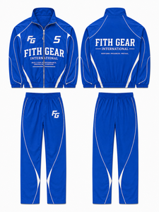 Conjunto Deportivo con Cremallera de Manga Larga, Diseño Deportivo, Transpirable, de Poliéster, Unisex para Adultos, Cortavientos de Otoño, Conjunto Transpirable de Poliéster - Product Image 5