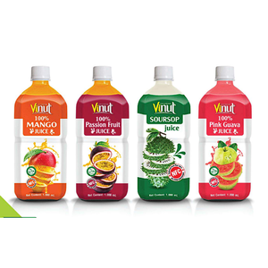 Zumo de pasión 100%, sin azúcar añadido, excelente fuente de vitamina C, zumo de fruta 100%, VINUT floz 33,8 (paquete de 12) Mayorista - Product Image 4