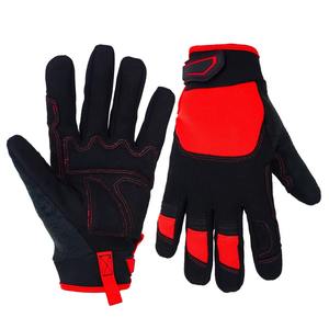 Gants de travail en cuir de qualité supérieure pour hommes, respirants, résistants à l'usure, anti-impact et antidérapants, pour la sécurité au travail, industriels - Product Image 1