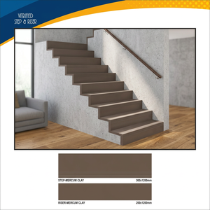 Azulejos de Porcelana de Lujo de 200x1200 mm, Antideslizantes, Semi-Mate, para Escaleras Exteriores Rústicas, con Textura de Imitación Piedra - Product Image 6