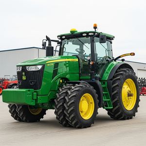 Tracteur John Deere 7R 210, tracteur moderne, système de transmission puissant pour l'agriculture à grande échelle et les travaux sur le terrain - Product Image 5