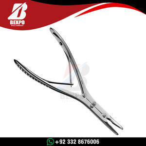 Pinzas de corte de hueso Beyer de acero inoxidable para instrumentos médicos, diseño curvo ortopédico, de alta resistencia - Product Image 4