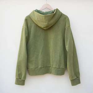 Sweat-shirt à capuche décontracté pour homme, effet délavé, look vintage, doux, 100% coton molletonné, coupe oversize, streetwear - Product Image 4