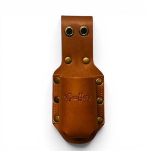 Geoffrey Leather Bottle Holder Tan Color 12 Oz Capacity - Product Image 3