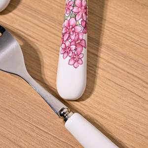 Lilac Charm Eco-Friendly Stainless Steel <b>Forks</b> Luxury Set of 6 for Home Restaurant Kitchen Including Food Picks Salad <b>Forks</b> - Product Image 3