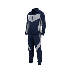Mens Sports Tracksuit Wholesale Custom Athletic Gym Training Running Set Zip Jacket Jogger <b>Pants</b> OEM ODM Supplier Factory Custom - Product Image 3