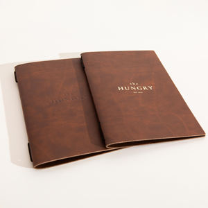 Porta Menús de Cuero de Lujo para Restaurante, Cubierta de Menú Plegable para Cafetería, Protección de Primera Calidad, Logotipo Personalizado Disponible LMC-0054 - Product Image 3
