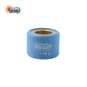 Galets de variateur haut de gamme SUN Racing 18G 20x15 Série Elite pour CLICK 125 I / PCX / SKYDRIVE 125, fabriqués à Taïwan - Product Image 2