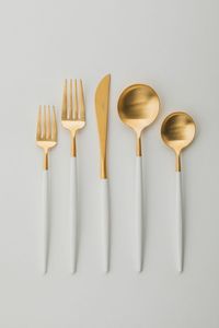 Wholesale Price Stainless Steel Mirror Finish Flatware Set Modern Spoon Fork Knife Dining Cutlery For Hotel Home - Product Image 5
