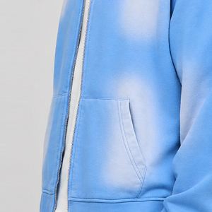 Survêtements surdimensionnés en coton de haute qualité, dernier design, taille personnalisée, fermeture éclair, pour hommes - Product Image 5