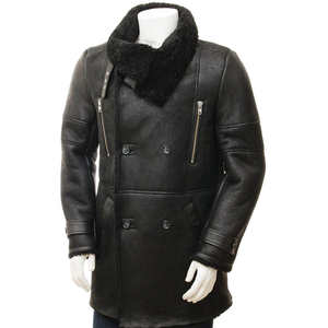 Chaquetas de Cuero para Hombre, Duraderas, a la Moda, Impermeables, Resistentes al Viento, Transpirables, Estilo Urbano, Invierno 2026, OEM ODM - Product Image 1