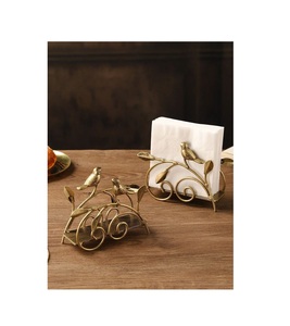 Multipurpose Metal Napkin Holder With Durable Construction Stylish <b>Dining</b> <b>Table</b> Tissue Organizer And Kitchen Decoration - Product Image 1