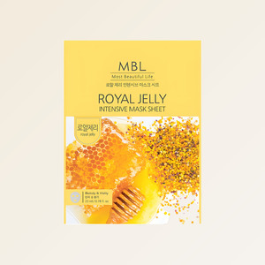 มาส์กหน้าเกาหลี Embiel K-Beauty Royaljeri Intensive Mask Sheet 10 แผ่น ผลิตในเกาหลี บรรจุในซอง บำรุงผิว - Product Image 1