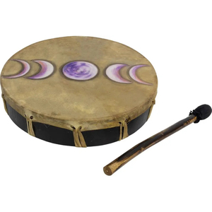 High Quality Premium Quality Pakistani Handmade Sheepskin <b>Drum</b> Head Skin for Tambourine Birch Wood Custom Brand Logo Musical - Product Image 1