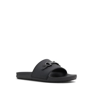 Sandalias de Verano para Hombre, Estilo 2026, Fabricación en Fábrica, Negras, de Doble Hebilla, de Cuero, Antideslizantes, Cómodas y Transpirables, Venta al Por Mayor - Product Image 1