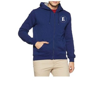 Sweat à capuche personnalisé en coton 100% 320 g/m² avec broderie et patchwork, fabrication ODM, unisexe, épais, confortable, élégant, coupe normale - Product Image 1