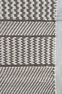 Modern Loop Pile Hand <b>Woven</b> Jute Wool Stripes Non-Slip Durable Medium Pile Indoor Area <b>Rugs</b> Sets Trendy Design Manufacturer's - Product Image 4