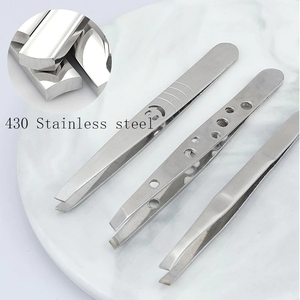 Pinzas profesionales para cejas y pestañas, para depilación de cejas y pestañas, pinza para pestañas postizas - Product Image 6