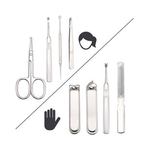 8 Pieces Manicure Tools Set <b>Nail</b> Clippers Set High Quality Manicure Pedicure Set - Product Image 3