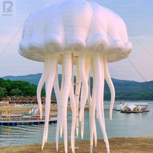 Instalación Artística Inflable de Medusa Gigante con Luces LED, Globo de Animal Marino Inflable Personalizado para Festival de Música/Tour de Escenario/<span class=keywords><strong>Club</strong></span> - Product Image 5