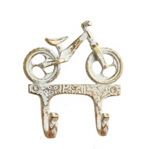 Gancho de Pared para Bicicleta Estilo Vintage, 2 Ganchos, Metal, Hecho a Mano, Decorativo, con Instalación Autoadhesiva, Impermeable, para Uso Doméstico - Product Image 5