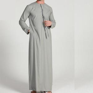 Classic <b>Men</b> Jubba Traditional Arabic <b>Thobe</b> Long Sleeve Muslim Clothing Wholesale Manufacturer <b>Men</b> Jubba - Product Image 4