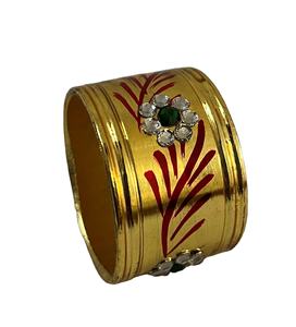 Anneaux de serviette en métal de luxe modernes - Écologiques et durables pour les mariages - Product Image 1