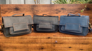 Mini bolso bandolera de cuero genuino para mujer, bolso de hombro de cuero de grano completo a la moda para mujer, bolsos pequeños de piel de vaca - Product Image 4