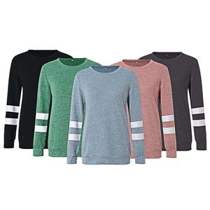 Tunique ample à manches longues et col rond pour femme, chemise décontractée d'hiver pour les activités de plein air - Product Image 6