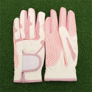 Wholesale Custom Best Quality <b>Ladies</b> Golf <b>Gloves</b> Premium Soft <b>Leather</b> with Sublimation Print for Sports - Product Image 4