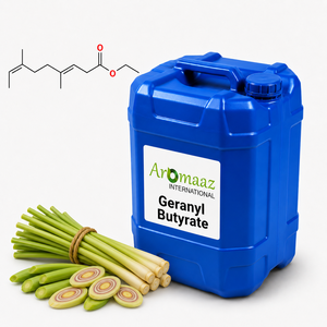 Aromaaz International Geranyl Acetate 99.5% <b>Liquid</b> Synthetic Flavor Fruity Food Grade CAS 106-29-6 FEMA 3189 - Product Image 1