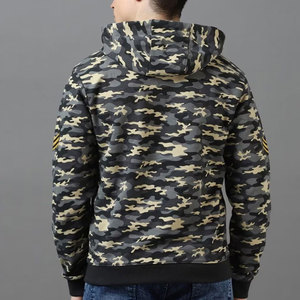 Wholesale Price Breathable Men Camouflage Hoodie Hot Sale Custom Made Unique Style Product Trendy Outfit Men Camouflage Hoodie - Product Image 4
