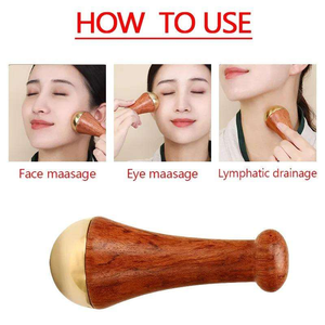 Meilleures ventes : Outil de massage Gua Sha en bois Kansa 100 % naturel pour la relaxation profonde du cuir chevelu, outils de massage pour le corps et les pieds - Product Image 2