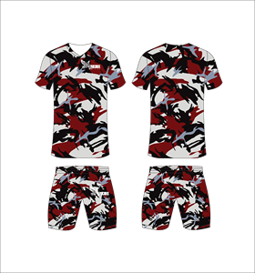 Conjunto de Uniforme de Fútbol Sublimado Personalizado, Negro, Verde Azulado, Neón, Patrón Geométrico, Transpirable, de Secado Rápido, para Hombre y Niño - Product Image 4