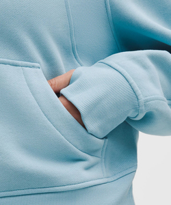 Sweat-shirts à capuche personnalisés pour femmes en molleton de coton biologique, finition délavée, prêts pour l'été, OEM ODM, marque privée, vente en gros - Product Image 6