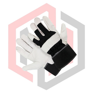 Calf Leather Rigger Working Gloves Tear Resistant Breathable Anti-static Anti-Impact <b>Fire</b> Fighting Anti-Cut Anti-Heat - Product Image 4