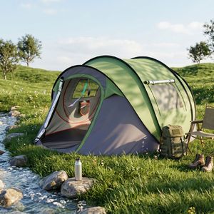 Tenda Pop-up Invernale per 4 Persone, Impermeabile, Tenda Familiare Istantanea con Tettoia Frontale - Product Image 5