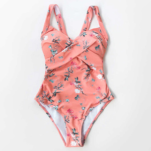 Ensemble de bikini de luxe découpé pour femme avec détail anneau métallique, maillot de bain une pièce très extensible, tenue de plage 2026 - Product Image 3