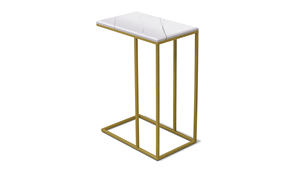 Table basse décorative moderne en métal pour canapé, idéale pour café, collations, ordinateur portable et livres – Expédition directe depuis les États-Unis - Product Image 6