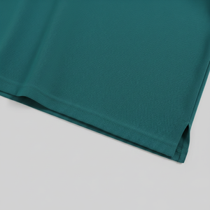 Polo décontracté en coton pour homme, uni, respirant, à manches courtes, avec logo brodé sur le devant, élégant pour le quotidien - Product Image 4