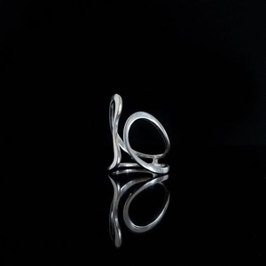 Wavy Silver Plated <b>Thumb</b> <b>Ring</b> Minimalist <b>Adjustable</b> Open <b>Ring</b> Brass Modern Wavy <b>Ring</b> Arthritis Finger Splint <b>Ring</b> For Wholesale - Product Image 4