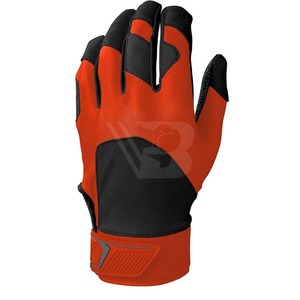 Top Customer Choice Hot Selling <b>Baseball</b> Batting <b>Gloves</b> Good Quality Leather Made Palm Resistant Non Slip Grip Batting <b>glove</b> - Product Image 2