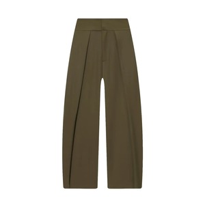 Pantalones Bombachos Plisados de Cintura Alta para Mujer, Moda Nueva, Fibra de Poliéster, Pantalones Largos Cómodos de Estilo Casual - Product Image 3